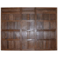 Antique Single 18th Century Oak Panel