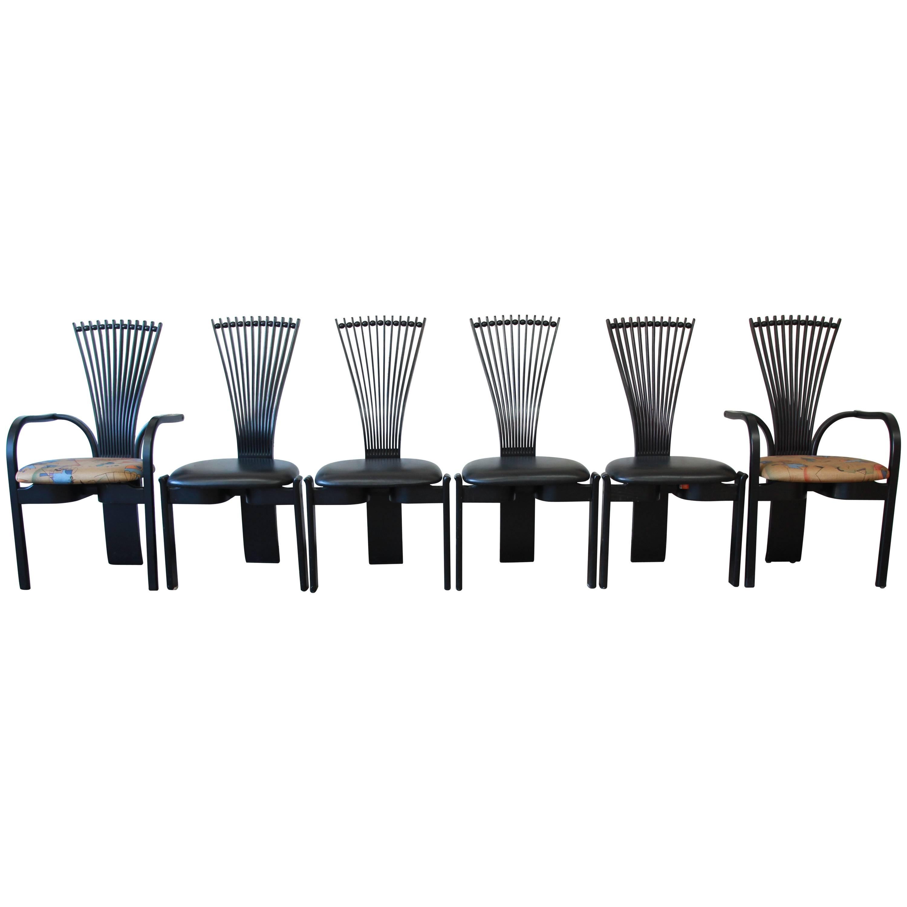Norwegian TOTEM Dining Chairs by Torstein Nilsen for Westnofa, Set of Six