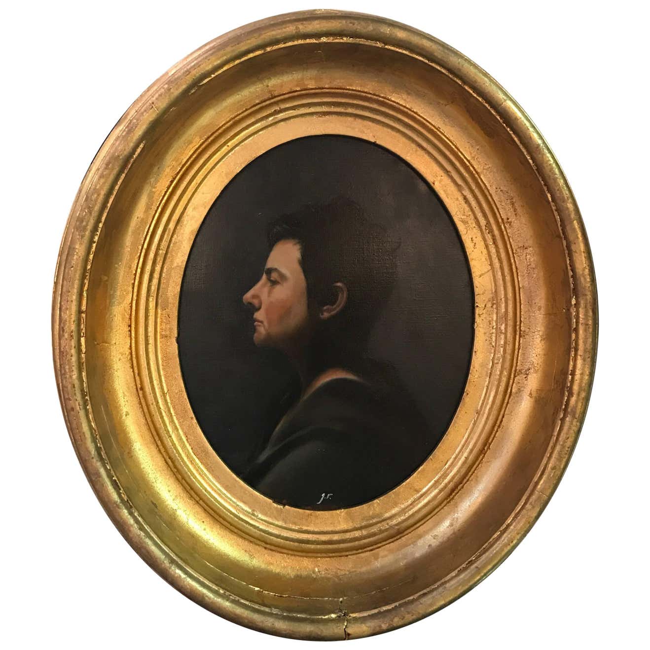 Oil on Board in Classical Technique, Autoritratto by Jennifer Renshaw ...