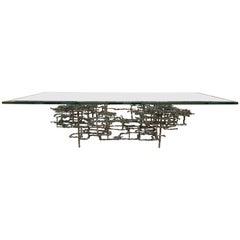 Brutal Abstract Coffee Table by Artist Daniel Gluck