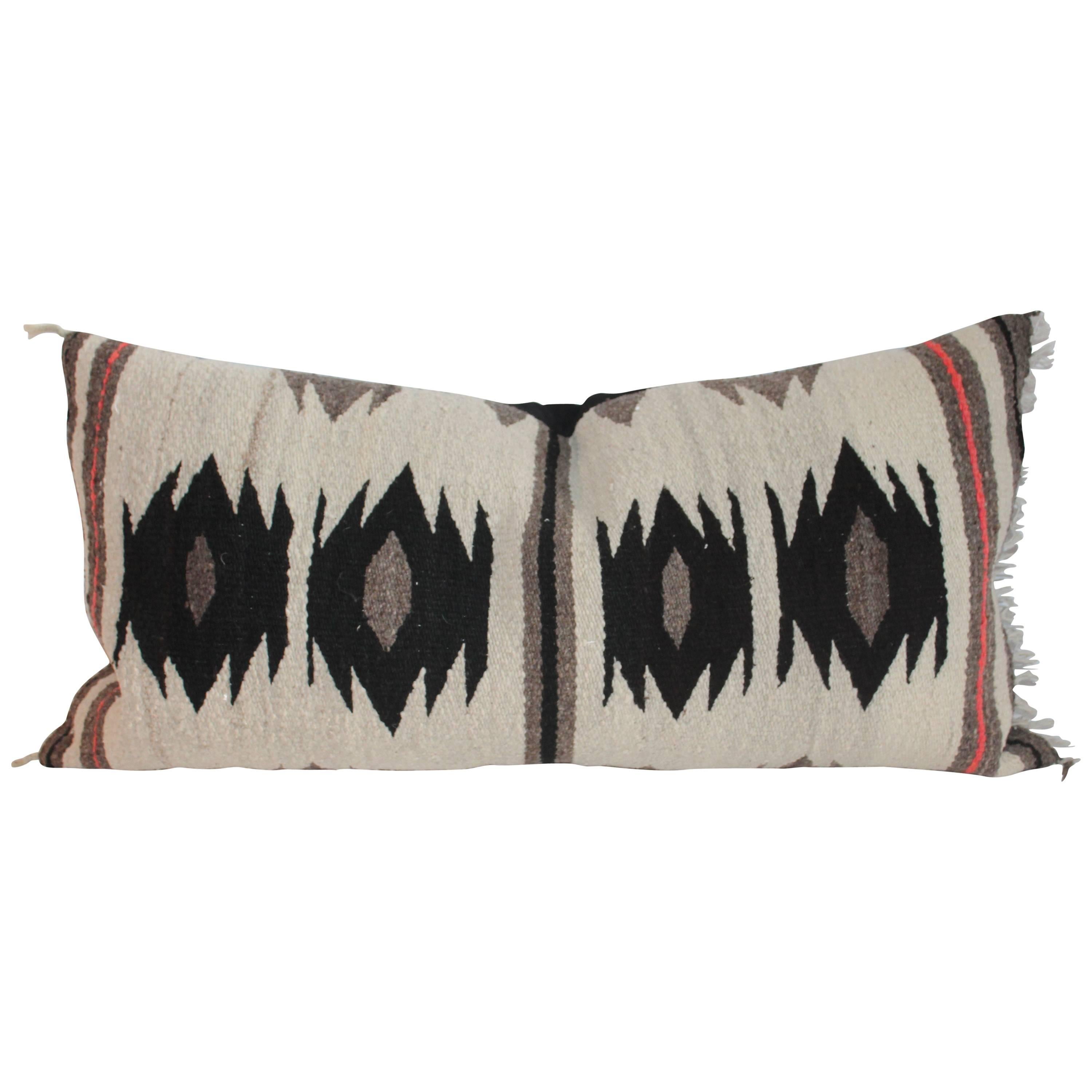 Navajo Weaving / Geometric Saddle Blanket Pillow
