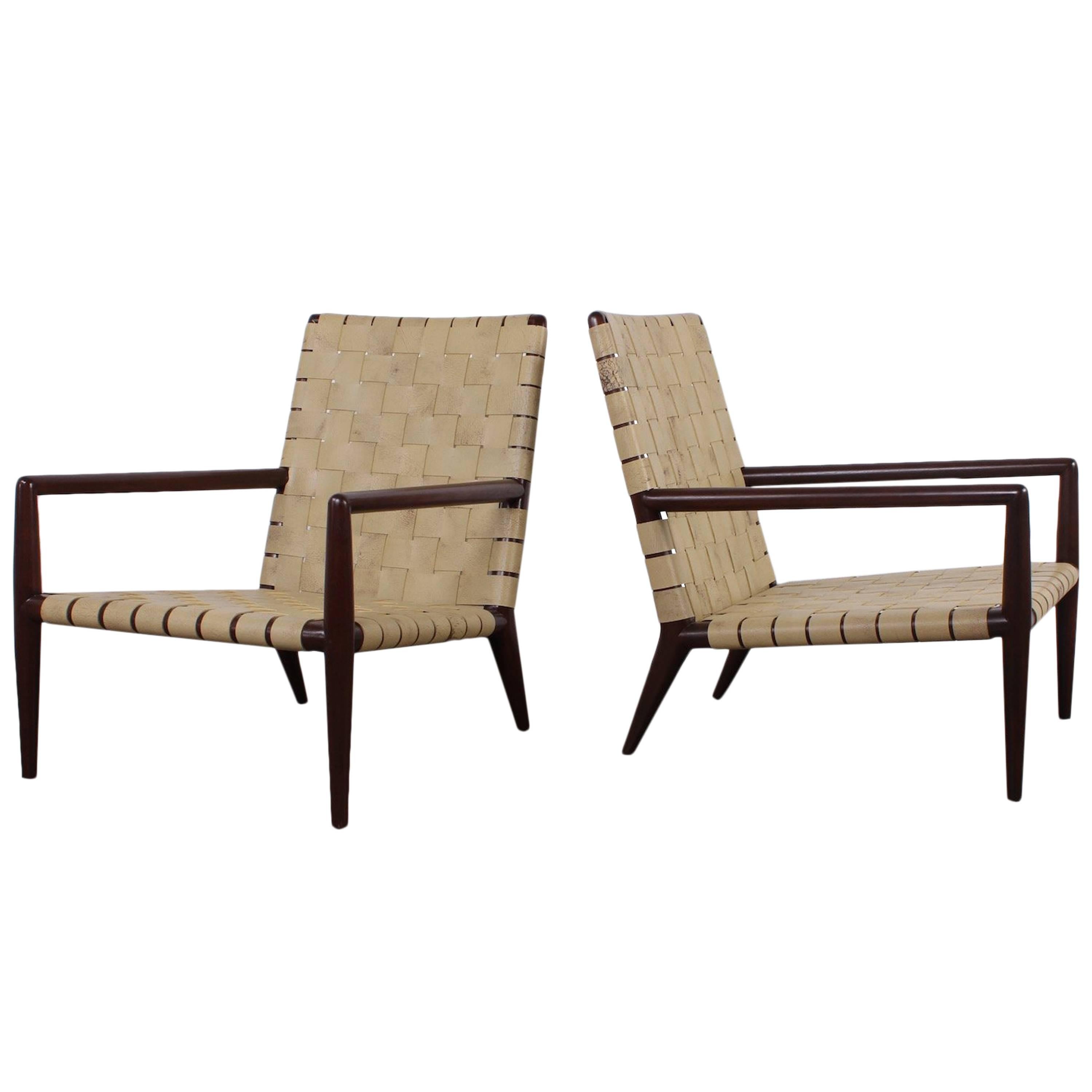 Pair of Lounge Chairs by T.H. Robsjohn-Gibbings