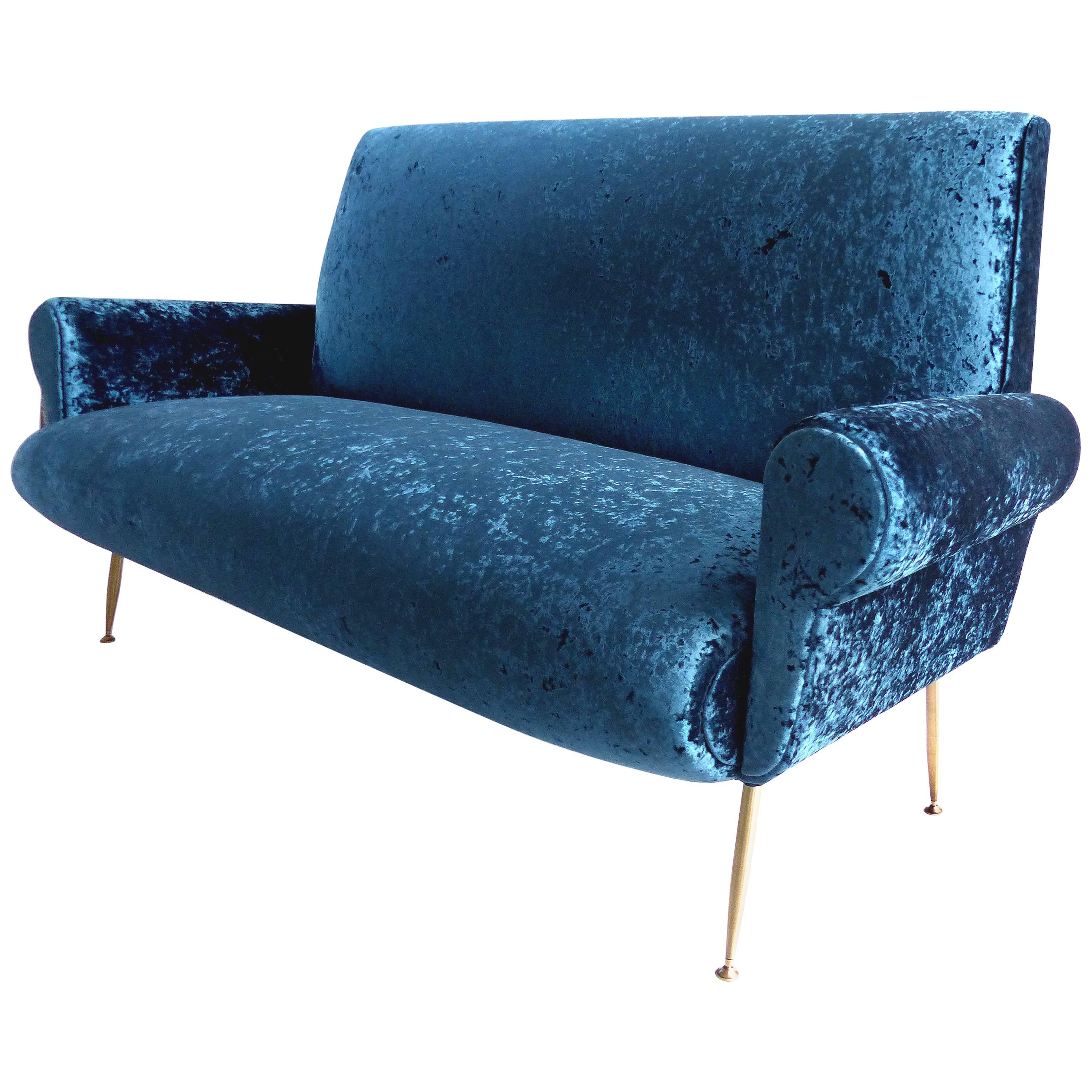 Italian Modern Sofa by Gigi Radice, circa 1950