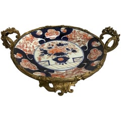 Antique French Ormolu-Mounted Imari Centrepiece