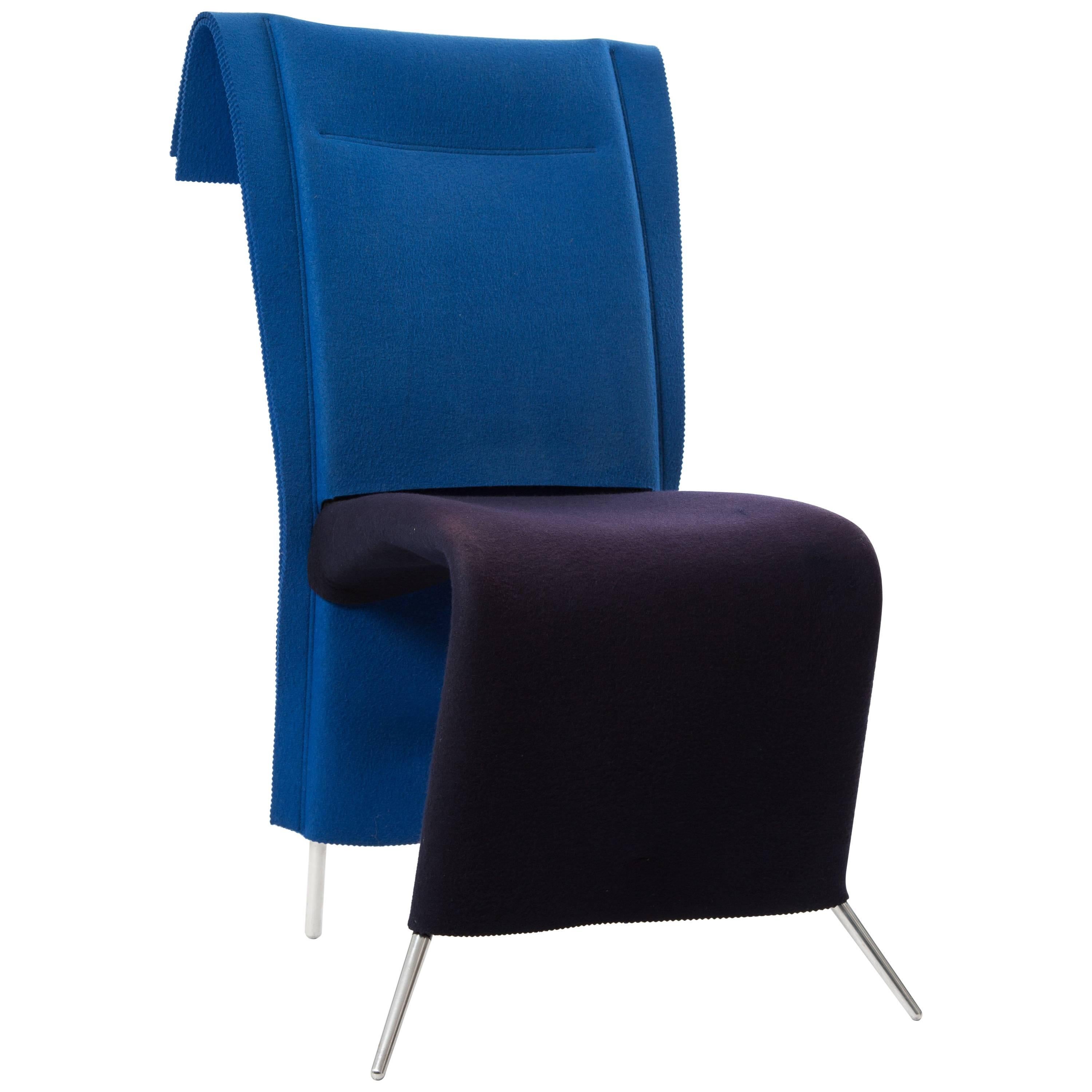 Borek Sipek Filzka Chair for Scarabas Made of Felt