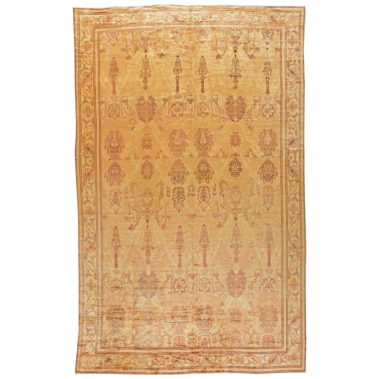 Vintage Irish Donegal Rug For Sale at 1stdibs