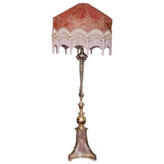 Edwardian Adam Revival Standard Lamp