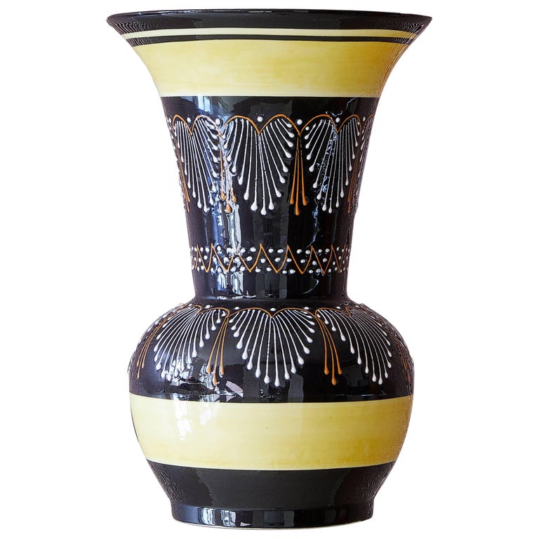 Vintage Ceramic Vase at 1stDibs