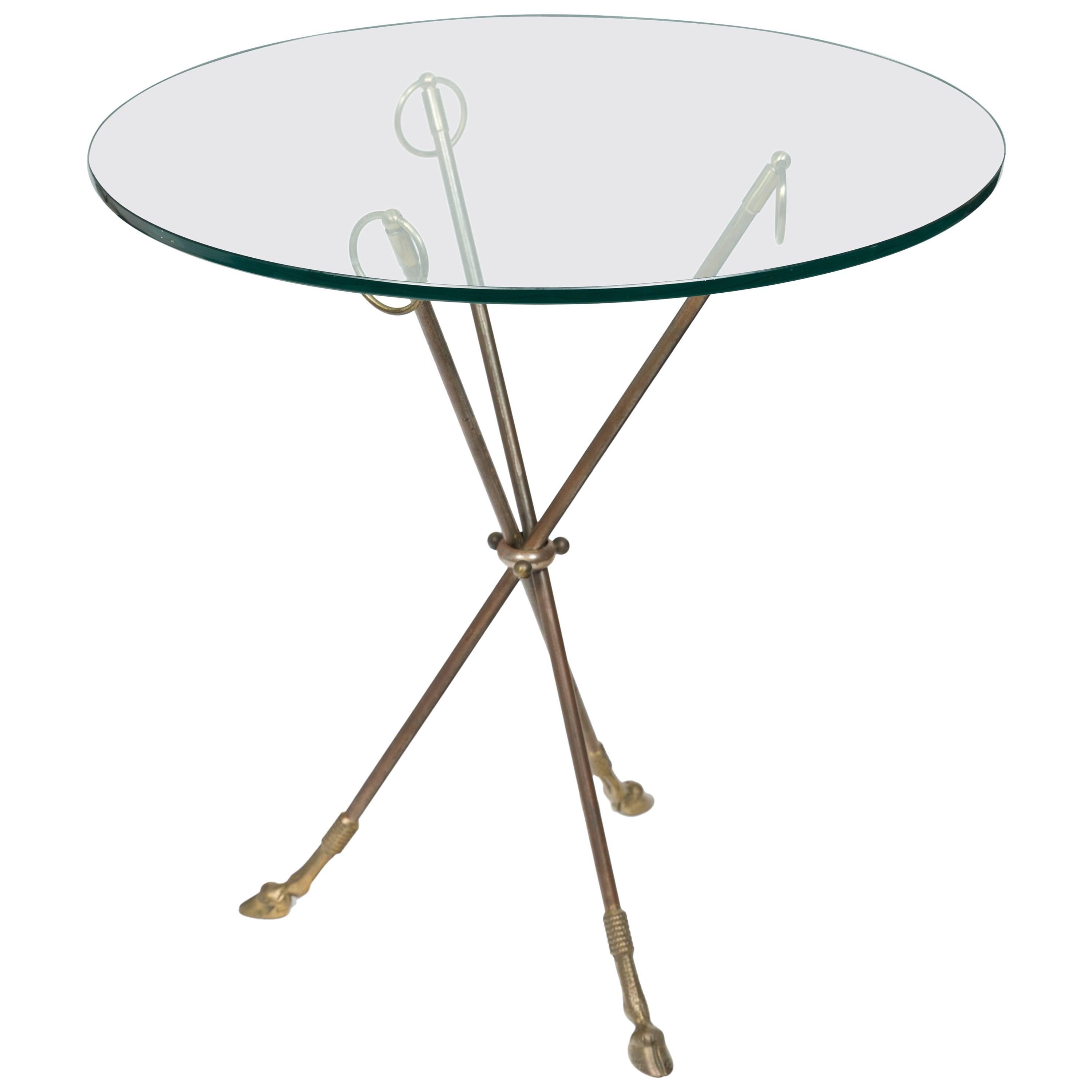 1980s Italian Classical Tripod Table