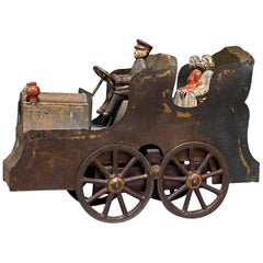 Antique Unique Folk Art Toy Vehicle