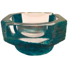 Cesar Baldaccini for Daum 1970s Crystal Bowl