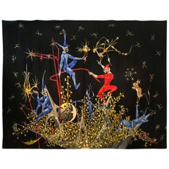 Marc Petit Tapestry by Atelier Raymond Picaud, Aubusson