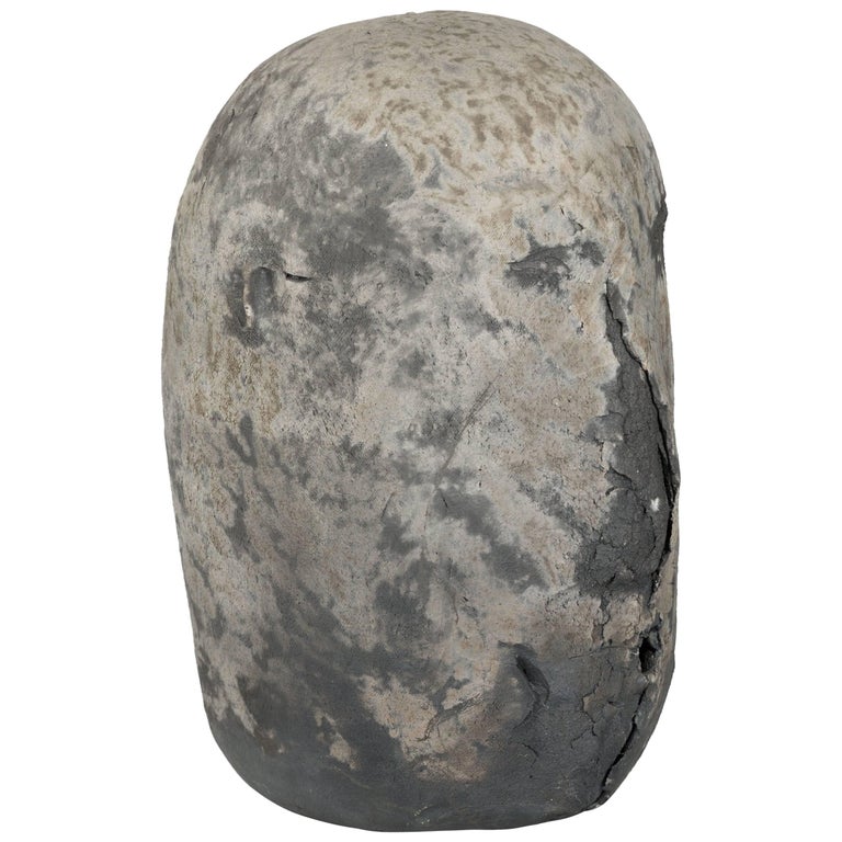1970s Abstract Ceramic Head Sculpture at 1stDibs