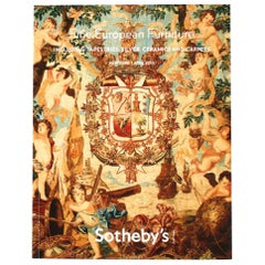 Sotheby's Auction Catalogue: Fine European Furniture