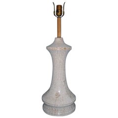 1960s Raymor Rosenthal Rimini Pottery Table Lamp by Aldo Londi for Bitossi