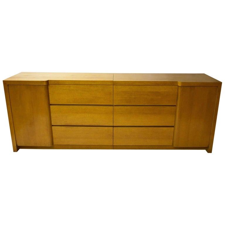 2 Chests of Drawers, Split in Center, USA Circa 1950 at 1stDibs chest