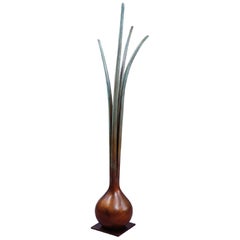 David Ebner Maestro Artesano, "Perchero Escamoteable" Bronce fundido
