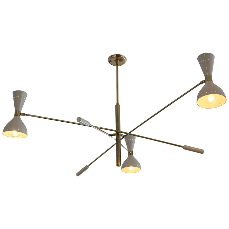 Italian Articulating Ceiling Light at 1stDibs