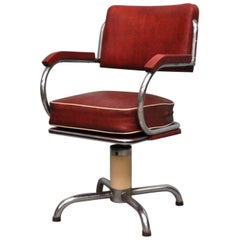 Retro Barbers Chair, 1950s