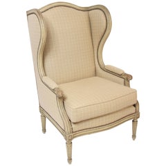Louis XVI Style Painted Bergere