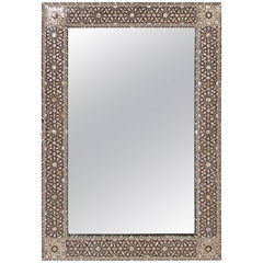 Middle Eastern Mother-of-Pearl Inlaid Mirror