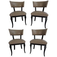 Set of Four Maison Jansen Side Chairs
