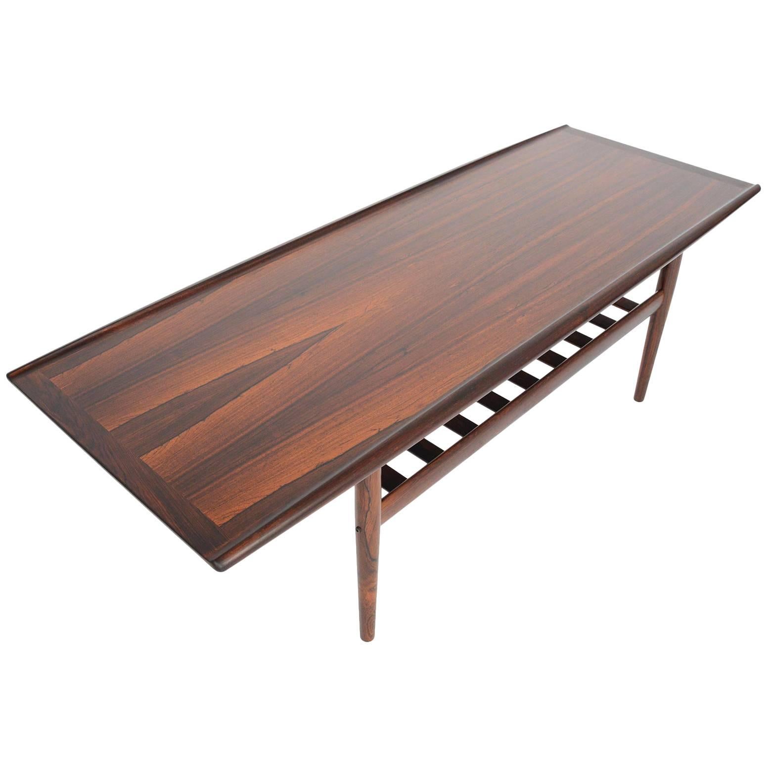 Grete Jalk Brazilian Rosewood Coffee Table