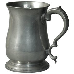 Tankard Townsend & Compton, Quarz-Tulpen-Export- Zinn, doppelter „C“-Griff