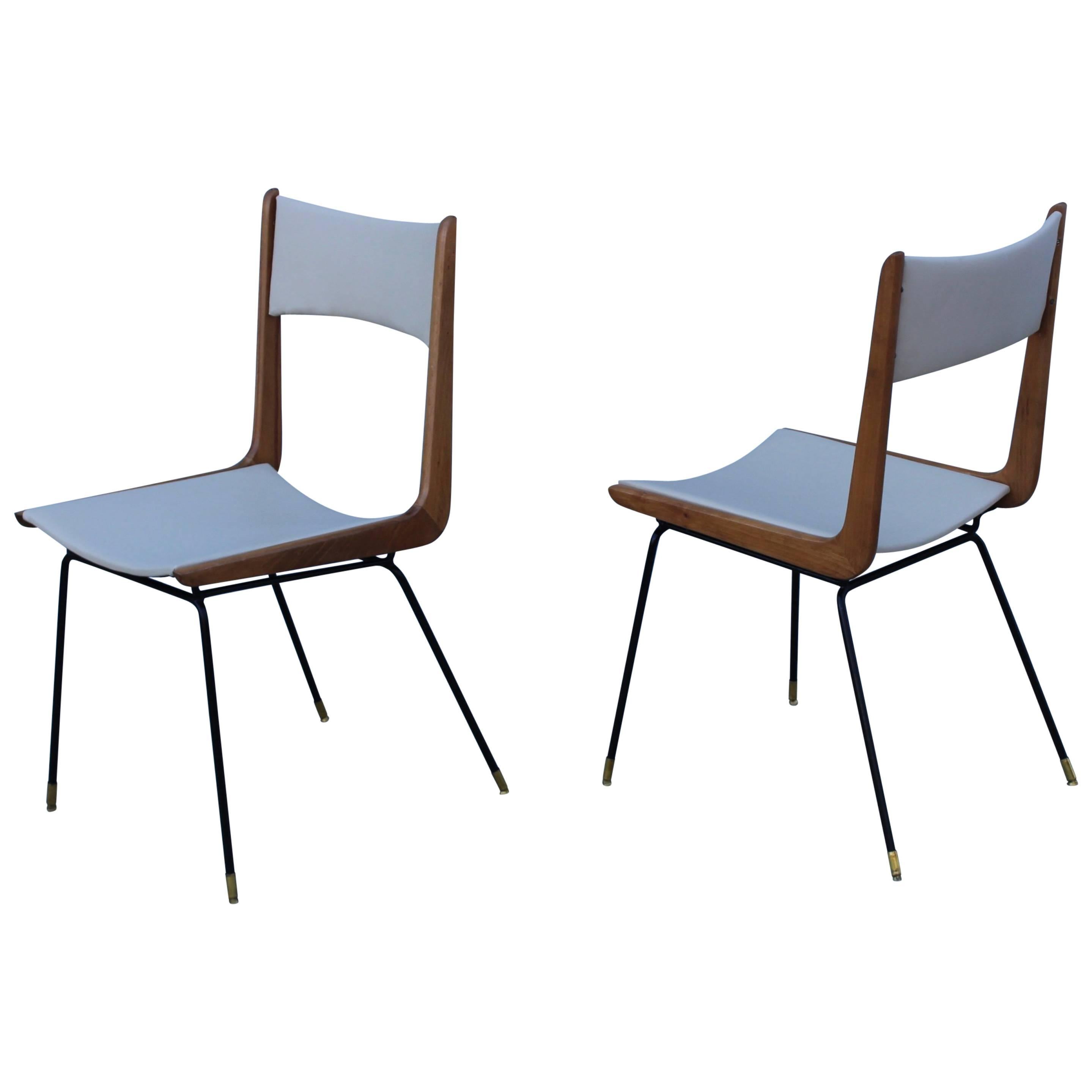 Mid-Century Modern Italian Side Chairs