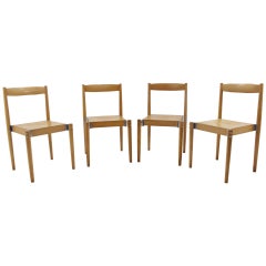 Set of Four Miroslav Navrátil Chairs, Publicated