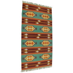 Retro Indian Style Kilim Carpet / Rug