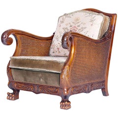 Beautiful Vintage Carved Armchair