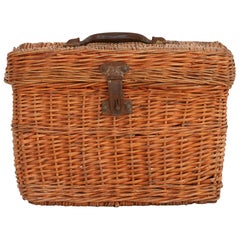 Spanish Wicker Basket with Handle