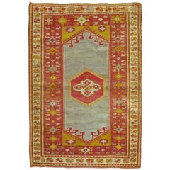 Antique Turkish Melas Rug