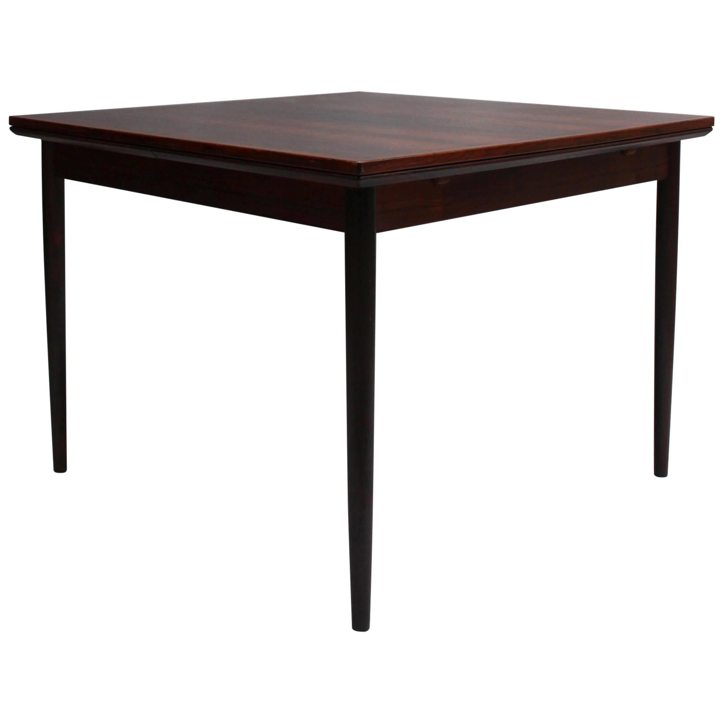 Fine Danish 1960's Rosewood Extendable Table by Svend Erik Jensens Møbelfabrik For Sale