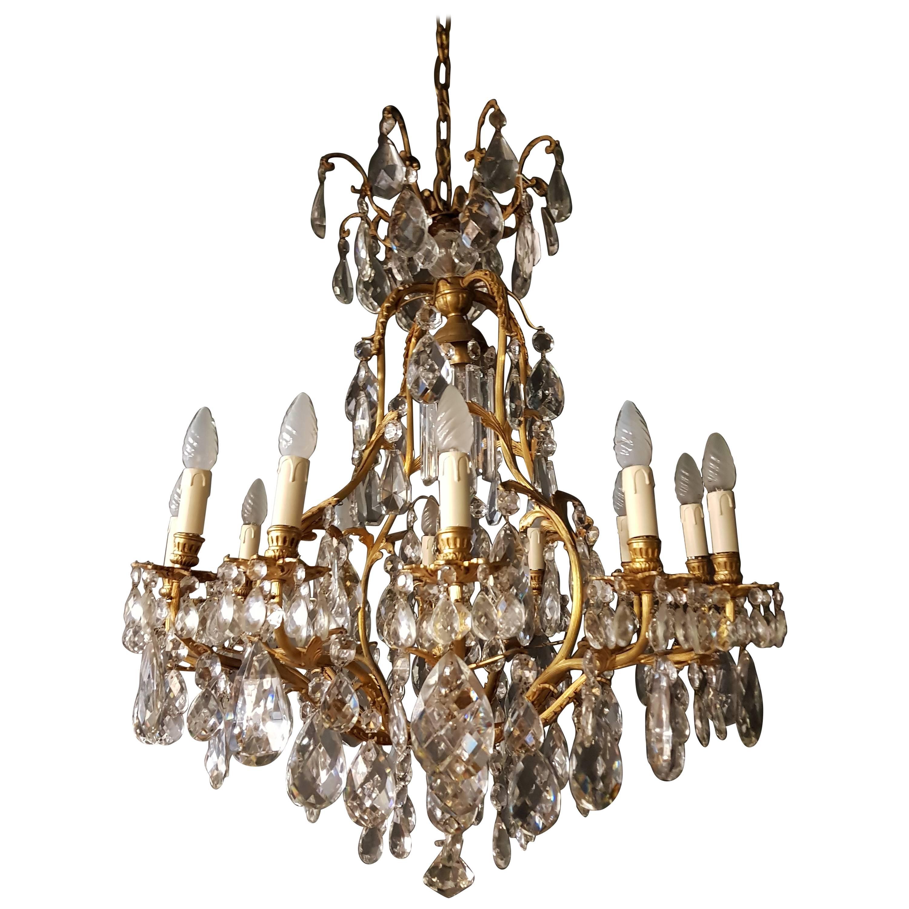 Crystal Chandelier Antique Ceiling Lamp Lustre