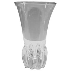 Vase en cristal George Thompson pour Steuben