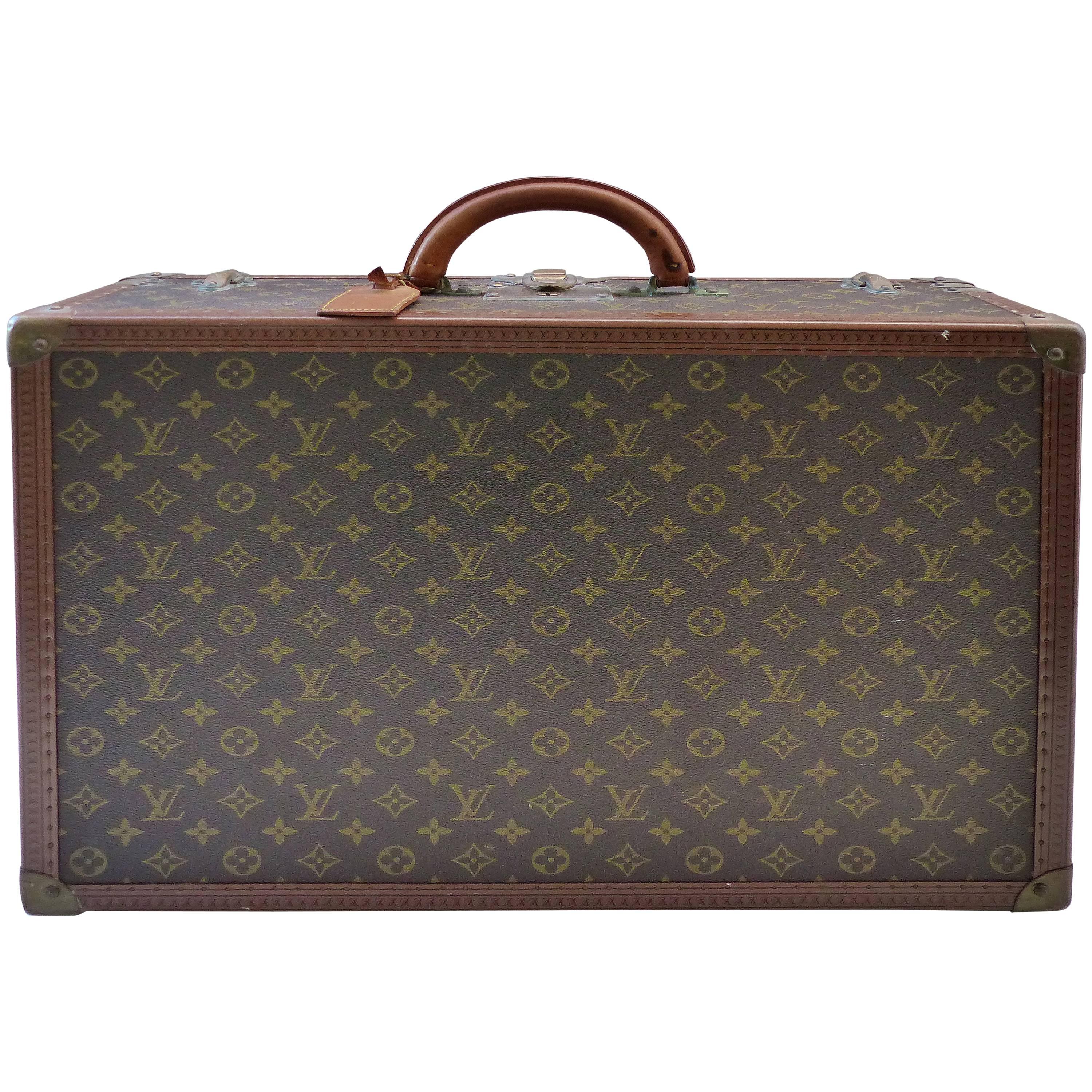 Small Louis Vuitton Hard Case Suitcase, circa 1950s