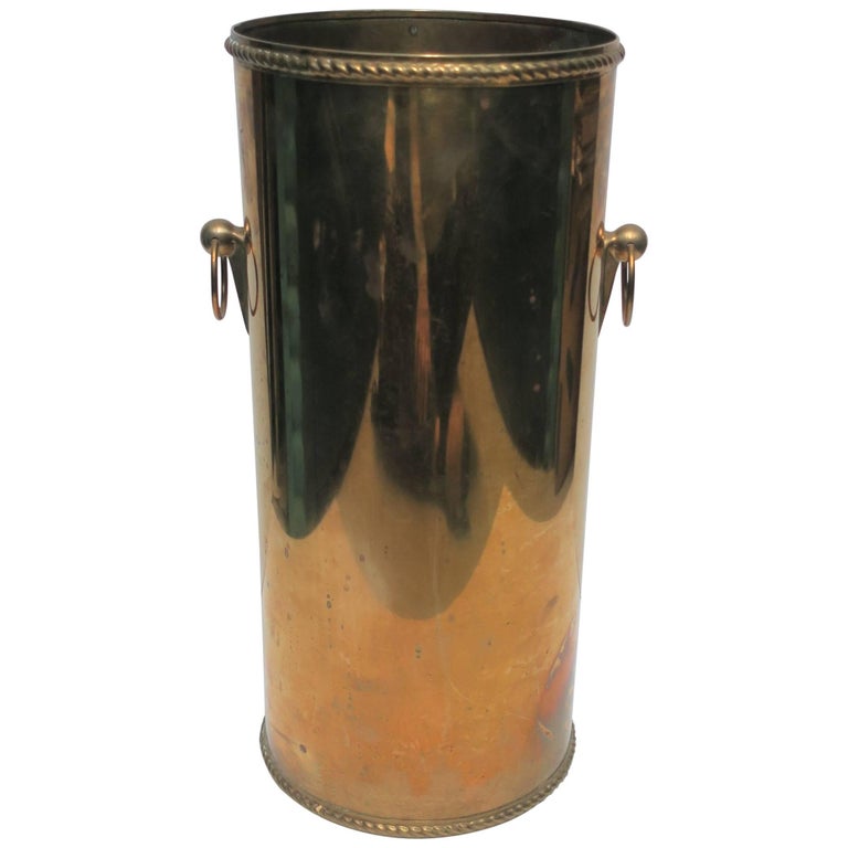 Vintage Brass Umbrella Stand at 1stDibs antique brass umbrella stand