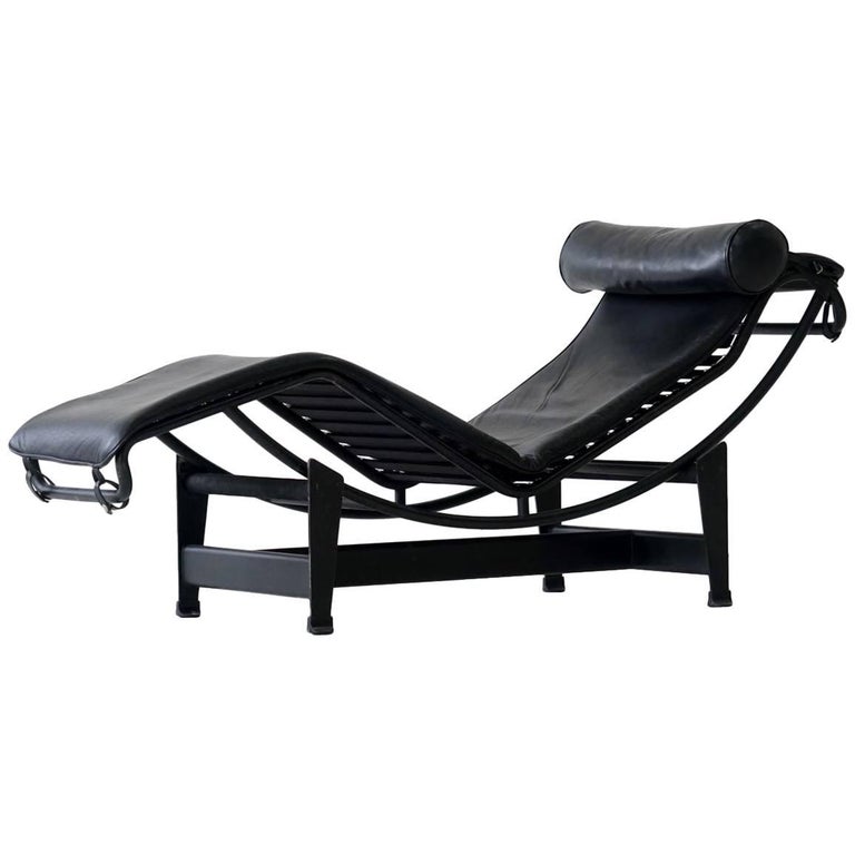 Early LC4 Le Corbusier Chaise Longue Cassina at 1stDibs