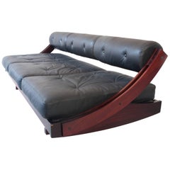 Precioso sofá-cama GS-195 Diseñado por Gianni Songia para Sormani, Italia, 1963