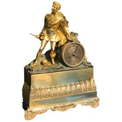 Lord Byron Mantle Clock, France