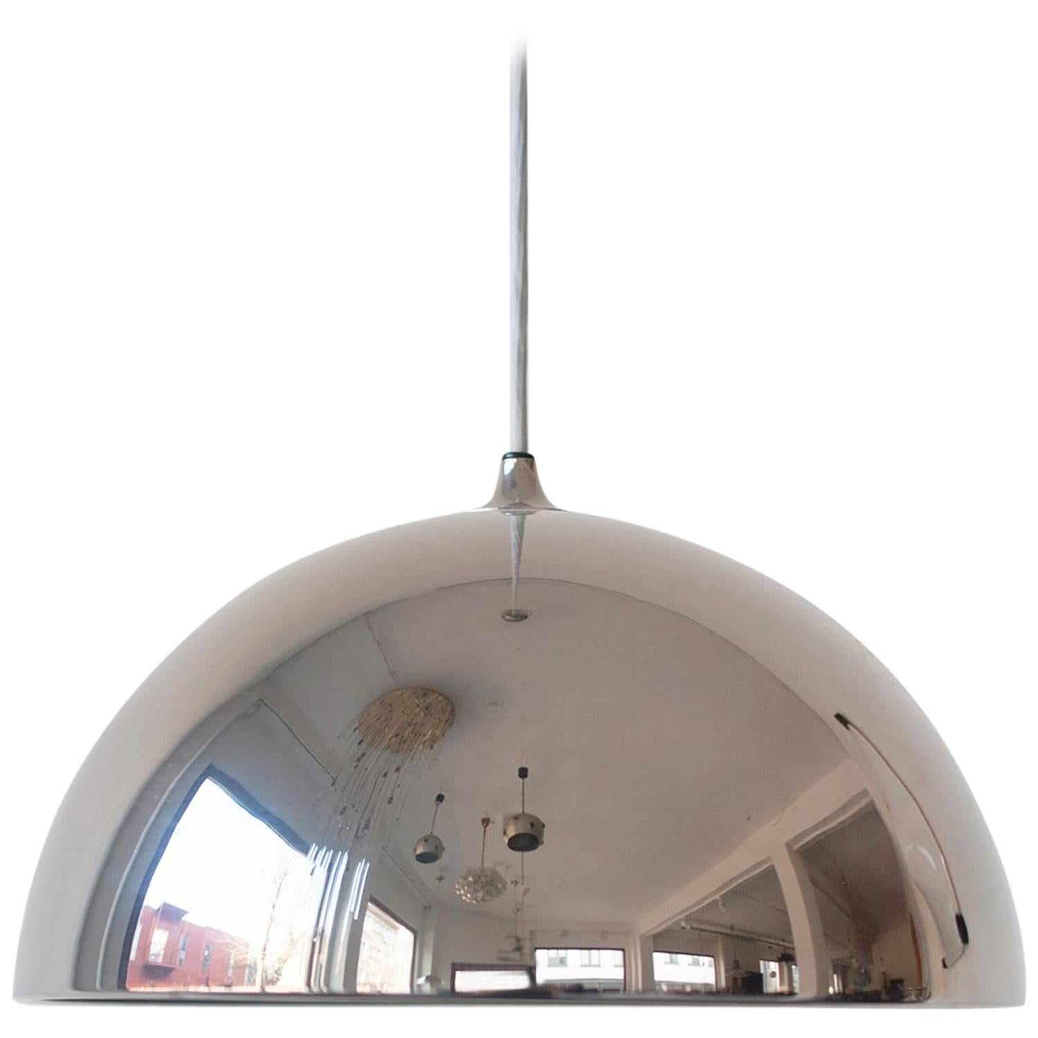 Chrome Dome Pendant Designed by Florian Schulz, Germany