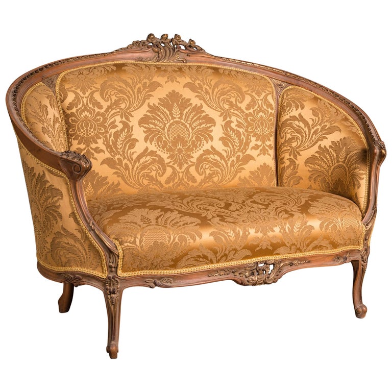 Beautiful Elegant French Sofa Canapé in Louis Seize Style For Sale at 1stdibs