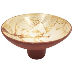 Eugène Fidler, Decorative Ceramic Bowl or Vide Poche