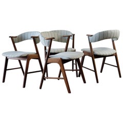 Beautiful Dining Chairs by Kai Kristiansen, 1960s