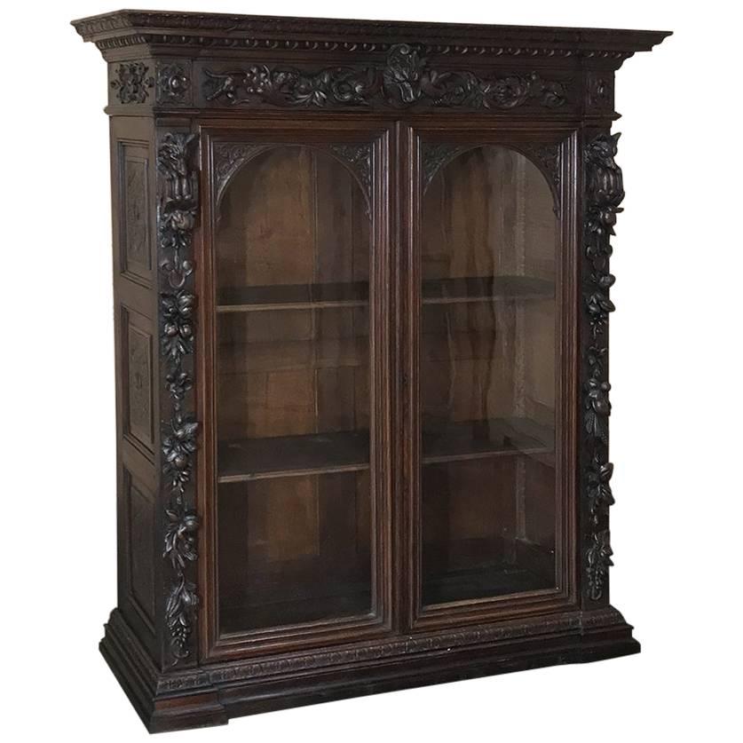 19th Century French Renaissance Barrister's Bookcase