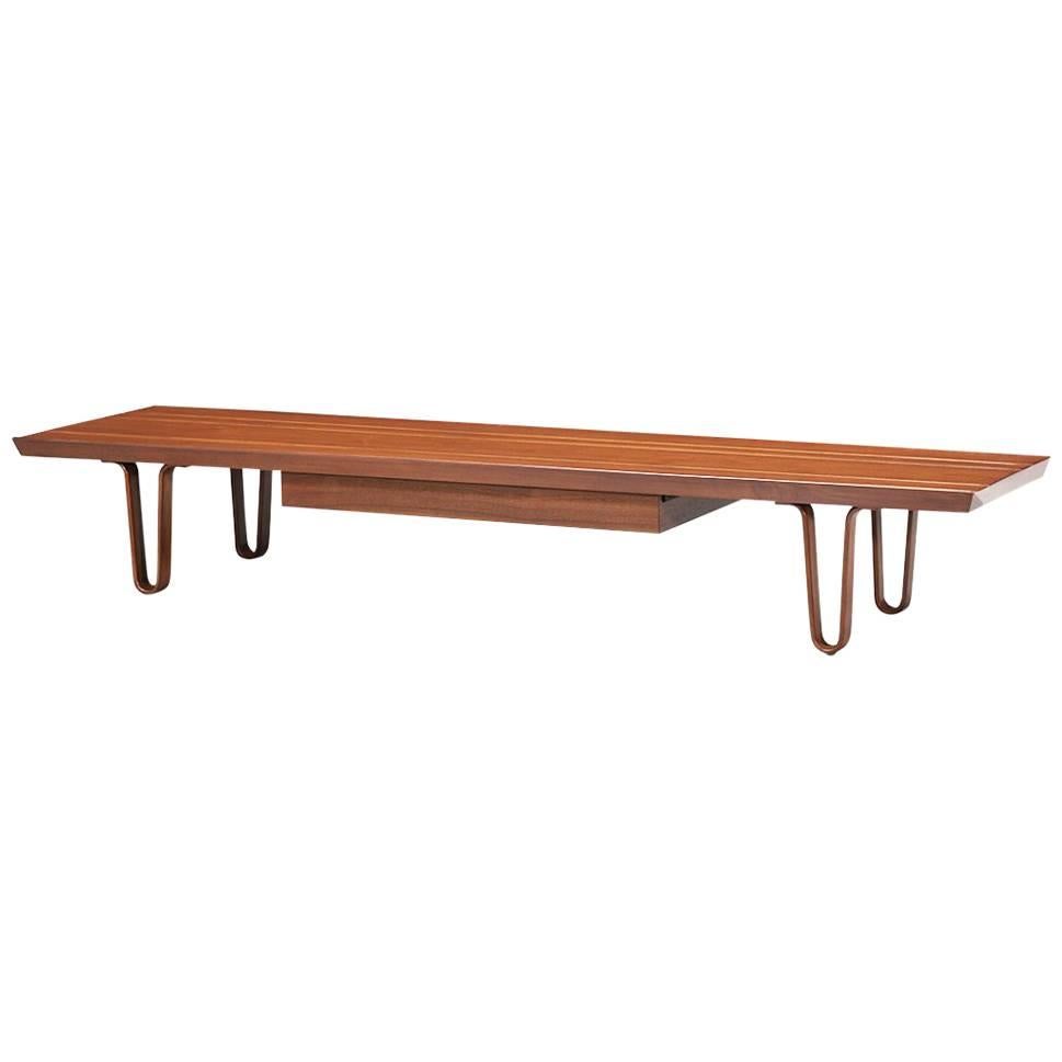 Edward J. Wormley "Long John" Bench or Coffee Table for Dunbar