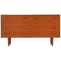 Carlo Jensen Teak Dresser for Hundevad & Co