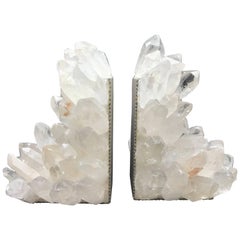 Quartz Point Bookends Handcrafted in the USA